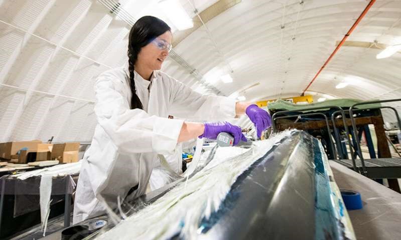 NREL advanced manufacturing research moves wind turbine blades toward recyclability