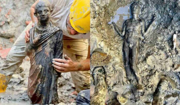 باستان شناسان 24 مجسمه برنزی 2300 ساله را در توسکانی یافتند.