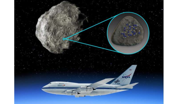 دانشمندان برای اولین بار مولکول های آب را روی سیارک ها شناسایی کردند