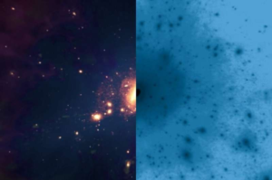 ستاره شناسان تأثیر ماده تاریک را بر تکامل کهکشان ها مشاهده می کنند