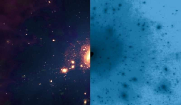 ستاره شناسان تأثیر ماده تاریک را بر تکامل کهکشان ها مشاهده می کنند