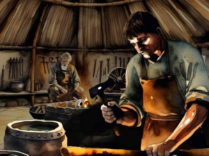 کشف یک کارگاه استاد آهنگرکه قدمت آن به سپیده دم عصر آهن در بریتانیا برمی گردد.