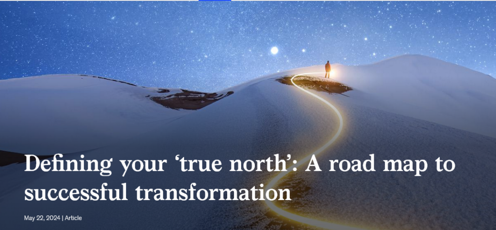 تعریف "شمال واقعی" خود: نقشه راهی برای تحول موفق