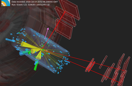 LHC برای اولین بار یک کوارک سر بسیار نادر را شناسایی کرد
