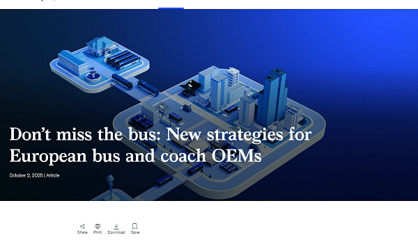 استراتژی‌های جدید برای تولیدکنندگان اصلی (OEM) اتوبوس و مینی‌بوس اروپایی