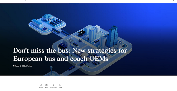استراتژی‌های جدید برای تولیدکنندگان اصلی (OEM) اتوبوس و مینی‌بوس اروپایی