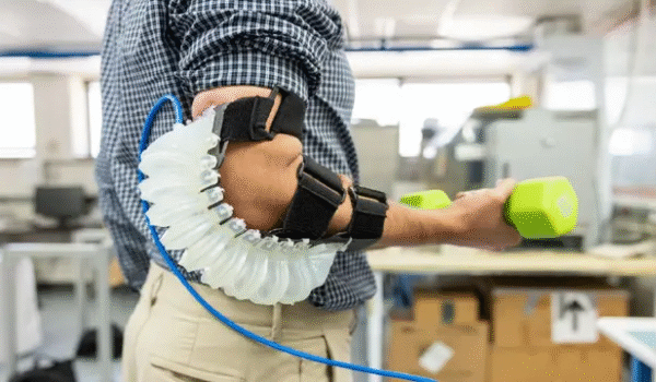 آرنج رباتیک نرم، فعالیت عضلات را تا ۲۲٪ کاهش می‌دهد و خستگی در کارهای تکراری را کاهش می‌دهد