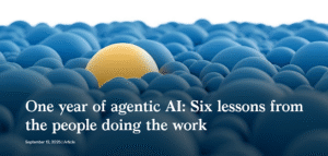 یک سال هوش مصنوعی عامل: شش درس از افرادی که این کار را انجام میدهند