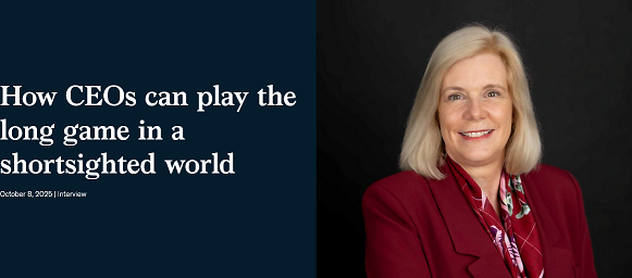 چگونه مدیران عامل میتوانند در دنیای کوتهبینانه، بازی بلندمدت را انجام دهند