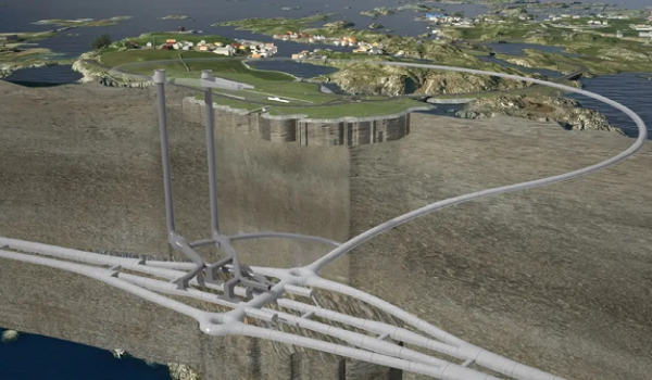 نروژ در حال ساخت عمیق‌ترین تونل جاده‌ای جهان در عمق ۱۲۸۰ فوتی زیر دریا است