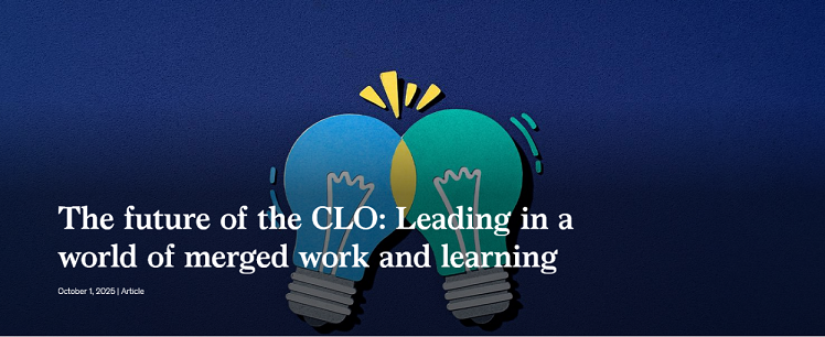 آینده مدیر ارشد یادگیری: رهبری در دنیایی از کار و یادگیری ادغامشده