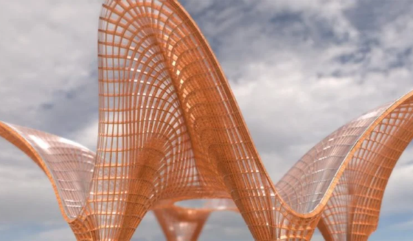 الگوریتم جدید و طراحی سازه‌های منحنی خیره‌کننده در چند دقیقه